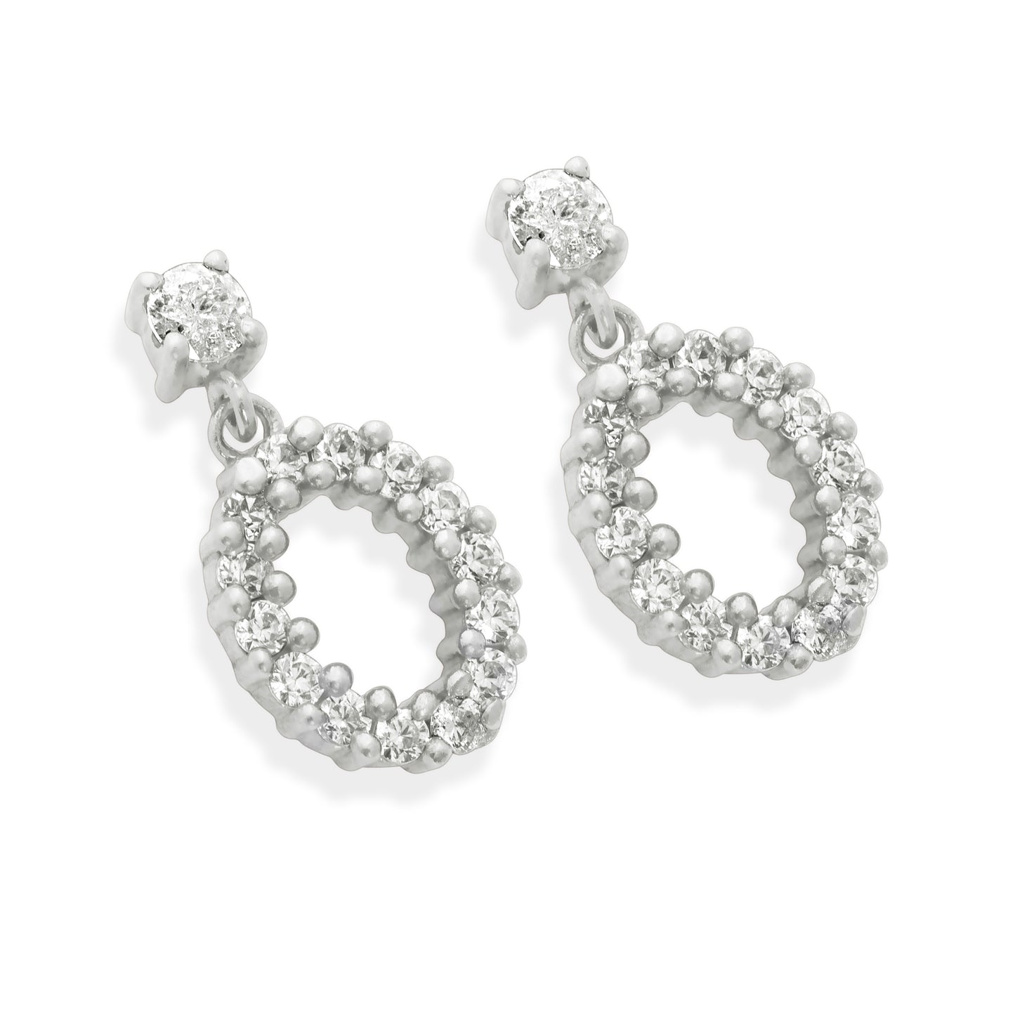 Radiant round Bloom Earrings