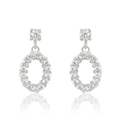 Radiant round Bloom Earrings